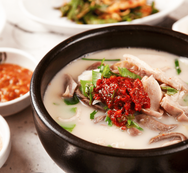 가마솥 사골육수 토종 옛날 얼큰 순대국 6종 모음, 1개, 580g