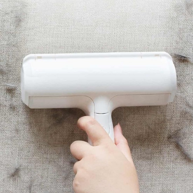 강아지돌돌이 애완 털 돌돌이 레드 반영구롤클리너 반려견털제거, 없음