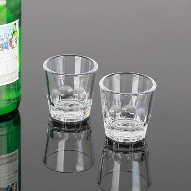 국산 PC 소주잔 잘 안깨지는 술잔 업소용 식당용 소주컵