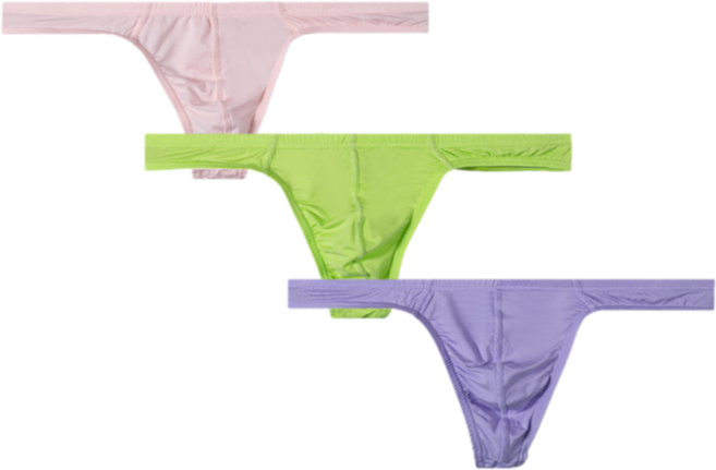 멜라트리 남성 스포츠 부드러운 고급모달 티팬티 3P SET