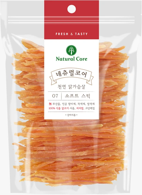 네츄럴코어 천연 닭/오리, 07 치킨 소프트 스틱 180g, 180g, 1개 - 쿠팡