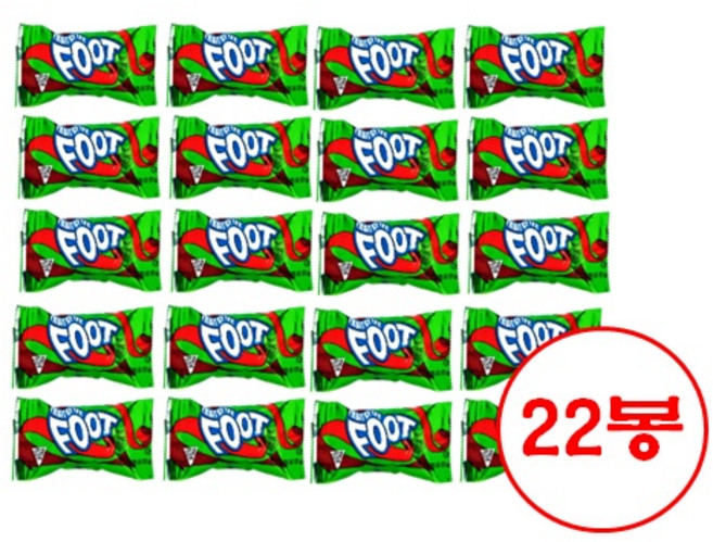 코스트코 후룻 바이더 풋젤리 21g X 12봉 / 22봉 소분판매 / 48봉 한박스 - 라이프사은품, 22개