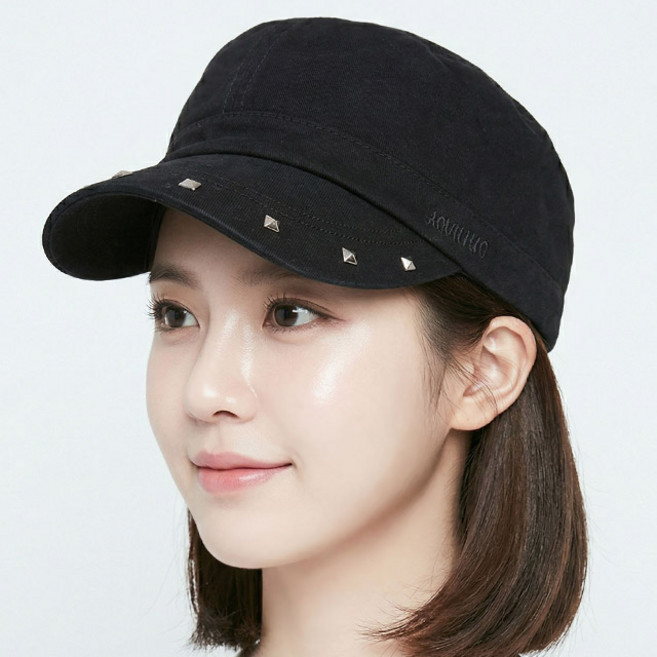 밀리터리모자 남성 여성 군모 챙 사각찡