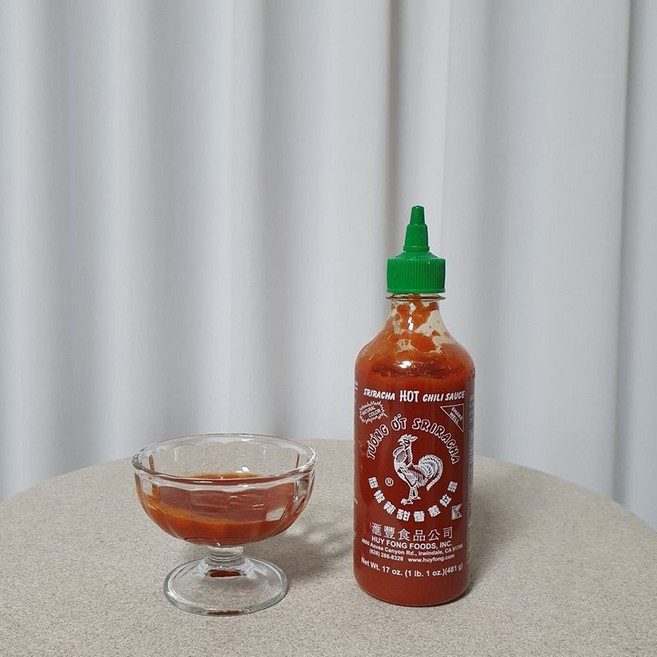 후이펑 스리라차 소스 255g 제로칼로리 0칼로리 비건소스 드레싱 닭가슴살, 1개