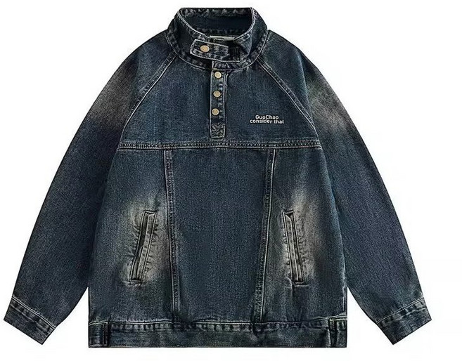 모건 데님 아노락 점퍼