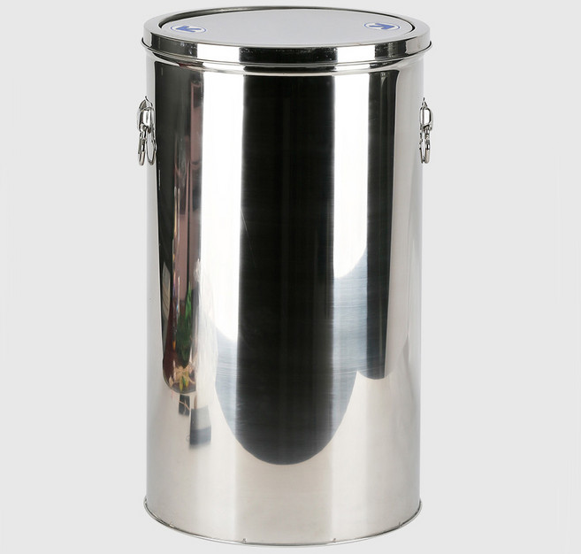 스텐 대형 휴지통 국산 뱅뱅이 쓰레기통 65~145L 4사이즈선택, 특대(약 145L), 1개