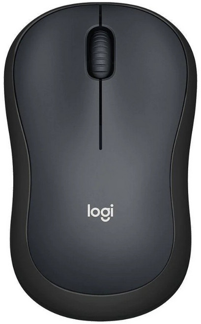 Logitech 羅技 M221 靜音無線滑鼠 光學感應器 黑色