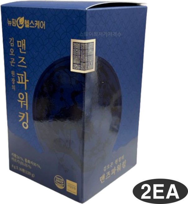 김오곤 맨즈파워킹 중장년남성 건강 아르기닌, 2개