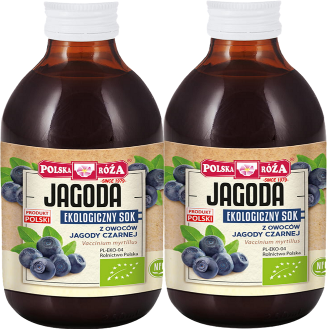1979폴스카로자 유기농 빌베리 원액, 2개, 250ml