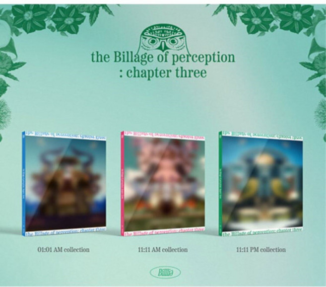 개봉앨범 포토카드 없음 빌리 Billlie 미니4집 the Billage of perception chapter three 앨범 - 01:01 AM