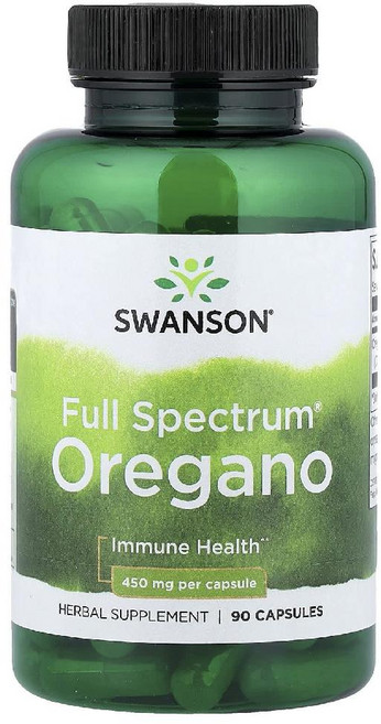 스완슨 오레가노 Oregano 450mg 캡슐 90정, 1개
