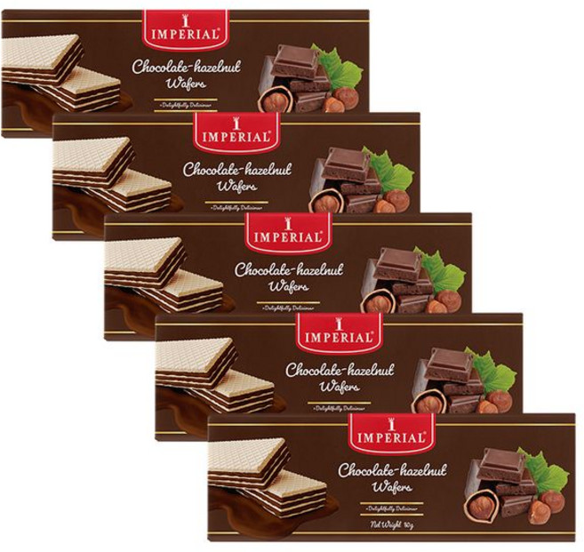 임페리얼 초콜릿 헤이즐넛 웨이퍼 80g x 5개