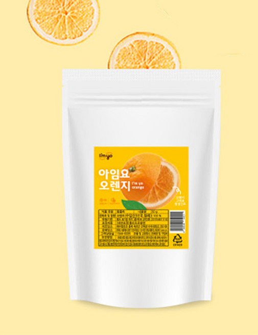 아임요 오렌지 동결건조칩, 30g, 1개