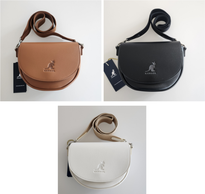 [국내백화점매장판] 캉골 루나 크로스백 수납력 좋은 가방 베이직스타일 토트백 데일리룩 메신저백 학생가방 하객룩 미니백