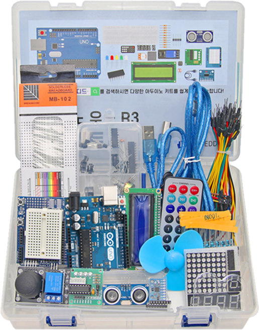 아두이노 키트 우노 R3 키트 6종 키트, Ad05, 1개