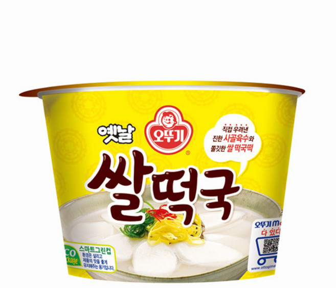 오뚜기옛날 쌀떡국, 166.6g, 3개