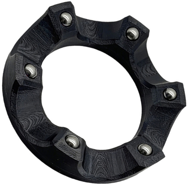 유지보수와 호환되는 효율적인 360도 회전이 가능한 전문 볼링공 스피너, Black