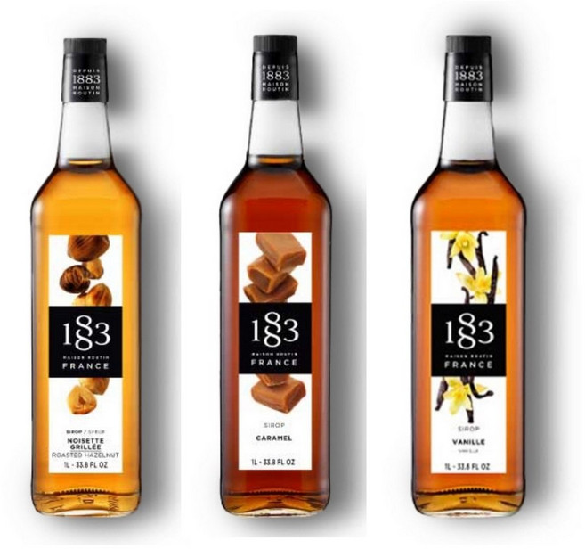 1883바닐라시럽+카라멜+헤이즐넛, 1개, 1L