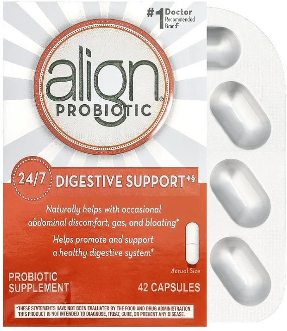 얼라인프로바이오틱스 24/7 소화보조제 4mg 캡슐42정 프로바이오틱 PROBIOTIC PROBIOTICS, 42정, 1개 - 쿠팡