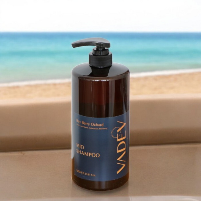 [3+1] 바디브 미오 약산성 퍼퓸샴푸+펌프증정 베이베리 오차드향 VADEV 사춘기샴푸 두피케어, 1개, 1L