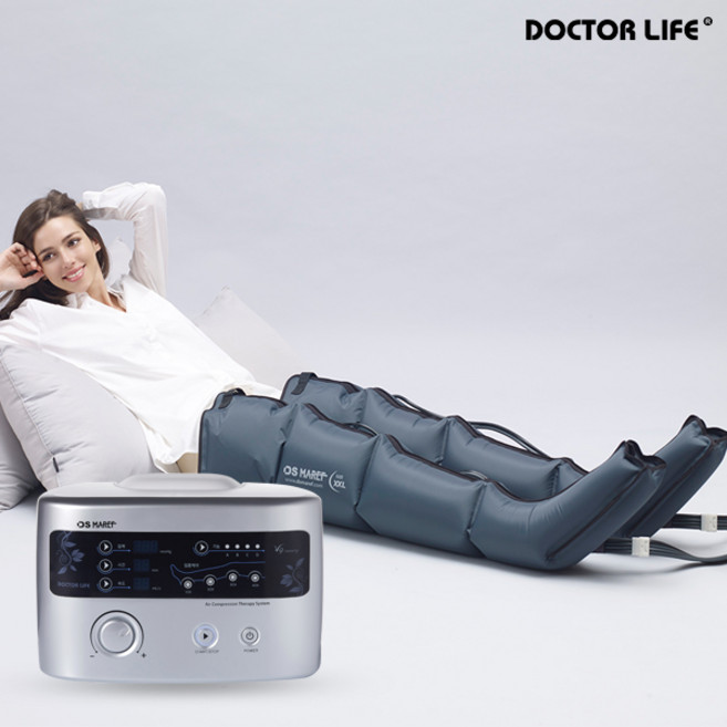 닥터라이프 V9 럭셔리 디지털 공기압마사지기 다리 안마기