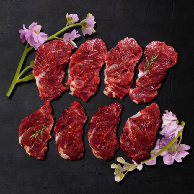 마장동 1++ 한우 소고기 투뿔 구이용 제비추리 500g, 1개