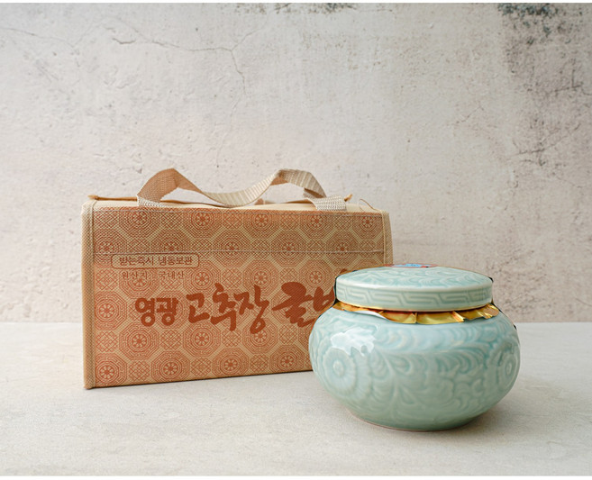 옥당고을 선물세트 고추장굴비 도자기 500g, 1개
