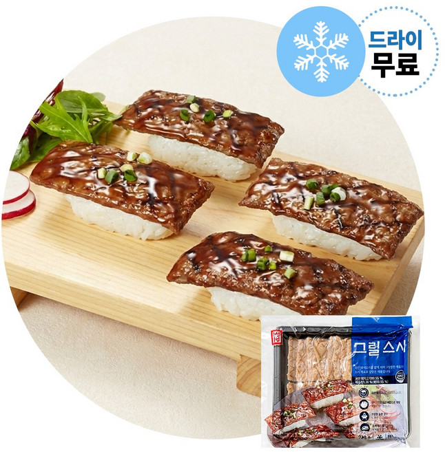 지케이푸드 한성 그릴스시 240g 초밥재료 일식 고기 떡갈비 간편조리, 1개