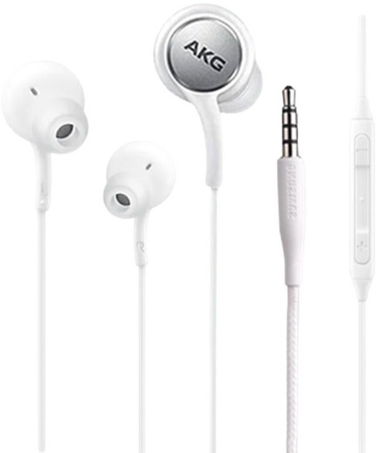 삼성 정품 AKG 유선이어폰 3.5파이 스마트폰 S10 S9 S8 노트9 노트8 갤럭시 화이트/블랙, 1개입, 화이트
