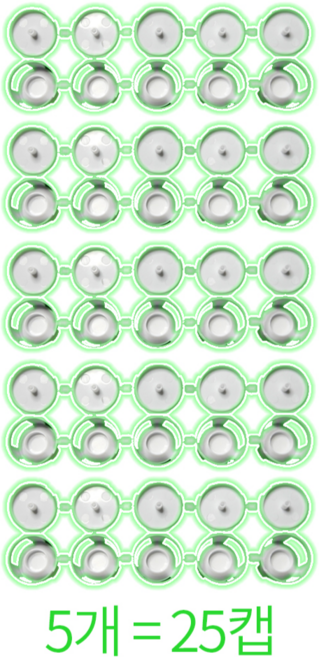 드로지 체인가드 바퀴벌레약 트랩 먹이통 겔 박멸 없애는법 먹이캡 1줄 (5캡), 1g, 5개