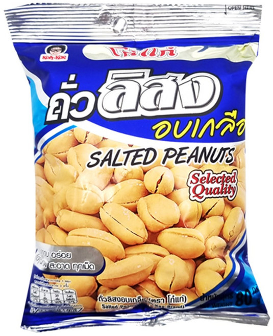 코케 솔티드 피넛, 10개, 80g