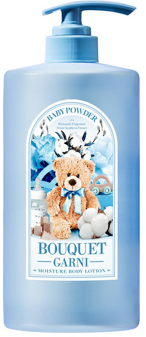 부케가르니 모이스처 바디로션 베이비파우더향, 1L, 1개
