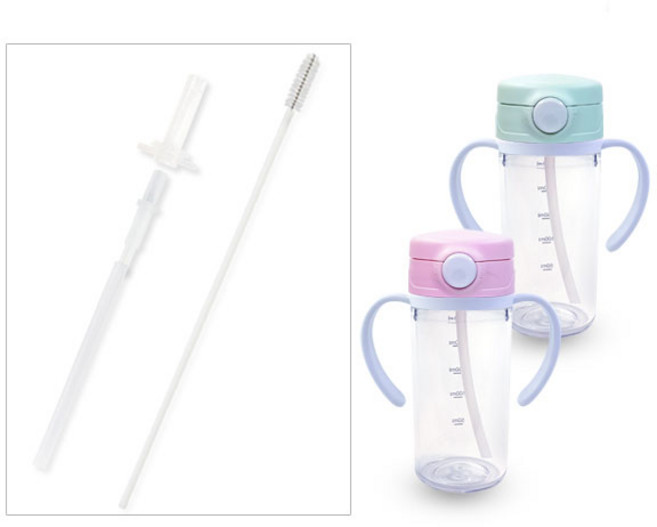 아가프라 스타 트라이탄_실리콘빨대 교체형 빨대, 1개