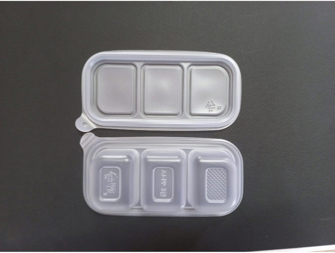 AJ PP3칸반찬용기 1500개세트 미니소스3칸용기, 1개, 1500개