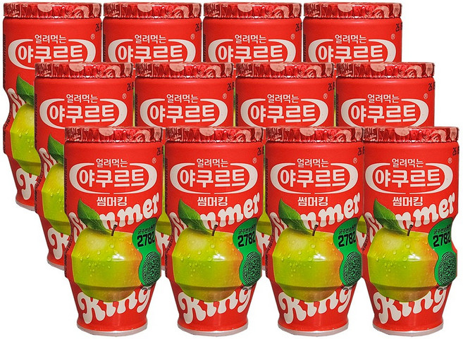 얼려먹는 야쿠르트 썸머킹 110ml x 12개 /아이스발송
