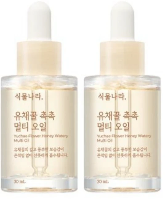 꿀의 영양으로 촉촉하게 보습 식물나라 유채꿀 촉촉 멀티오일, 1개, 60ml - 쿠팡