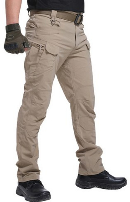 장사부 봄 가을 스판 전술 택티컬 카고 바지 IX7