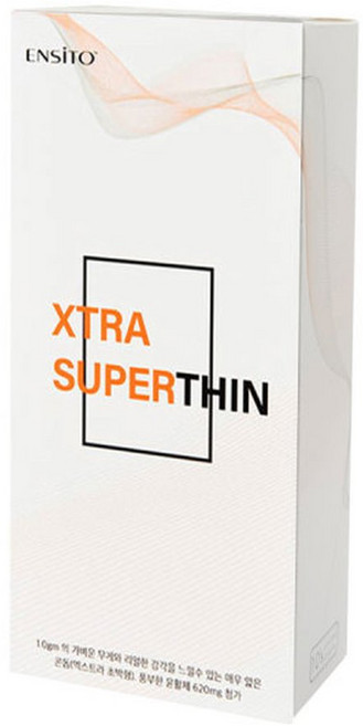 엔시토 콘돔 엑스트라 슈퍼씬(0.035mm) 10p(10개입 1갑) 엔시토 3종 체험팩, 1세트, 10개입