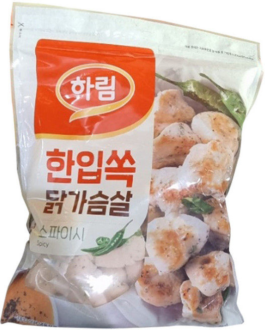 하림 자연실록 스파이시 닭가슴살, 1.2kg, 1개