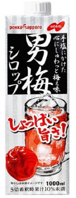 SAPPORO 男梅濃縮汁(糖漿), 1個, 1L