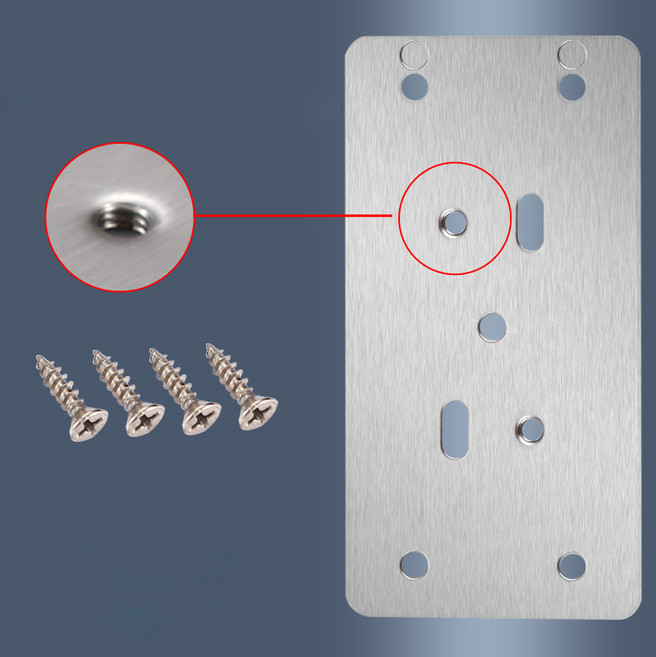 미즈코스 2p 보강판 싱크대 댐퍼 장롱 댐핑 세트 찬장 경첩 문짝 수리, 8세트
