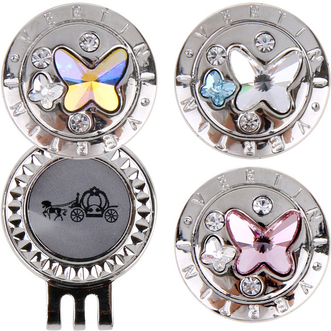 베르티니 프리미엄 블리스터 크리스탈 나비 볼마커, 1개, 나비볼마커 AB