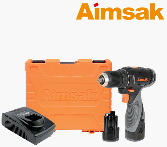 아임삭 AD414R 3G 충전 드릴 드라이버 14.4V 2.0Ah 배터리2개 풀세트