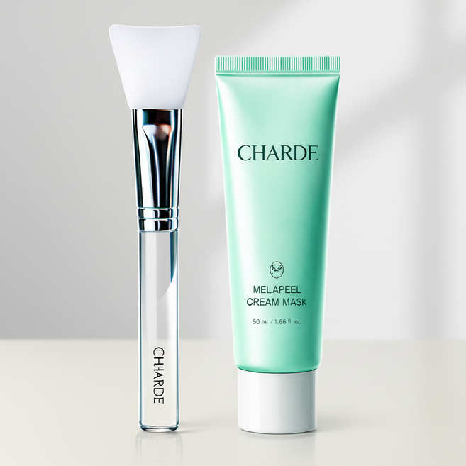 [정품] 정선희 기미팩 멜라필 마스크팩 기미삭제팩 뜯어내는 흑자팩 + 브러쉬, 1개, 1개입