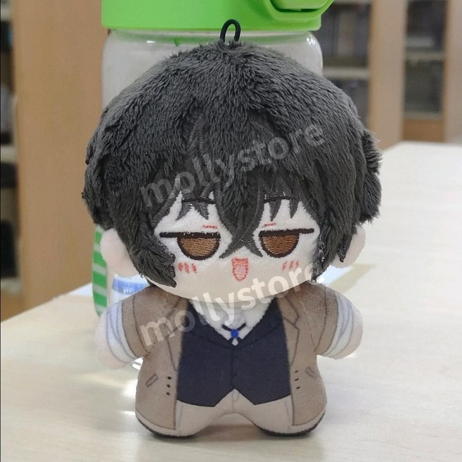 문호 스트레이독스 아츠시 류노스케 표도르 란포 10cm 솜인형 인형옷, 다자이 오사무, 1개