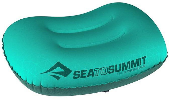 Sea to Summit Aeros 초경량 공기 주입식 캠핑 및 여행용 베개 레귤러 (35.6 x 25.4cm(14.2 x 10.2인치) 씨 폼