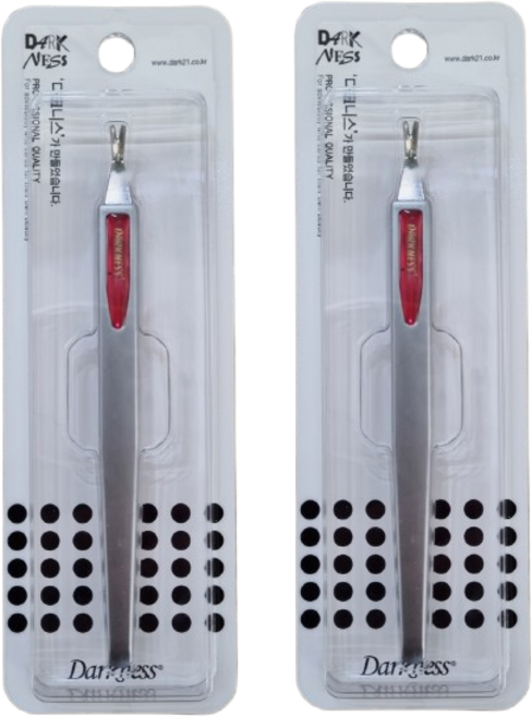 다크니스 디럭스 밀대 (손톱 큐티클 제거용) - 2개, 실버