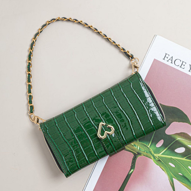 아모하 갤럭시S25엣지 전용 SM-S937 LOVE 지퍼 가죽 카드 수납 지갑 다이어리 케이스 + 스트랩