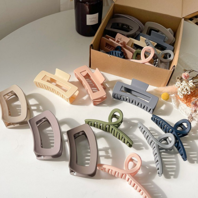 이너로이 고급스러운 헤어 집게핀 머리핀 10개 SET 포장 상품 선물용