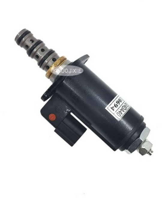 코벨코 SK200-6E용 굴삭기 부품 파일럿 안전 잠금 솔레노이드 밸브 (빨간색 큰 점) YN35V00020F1